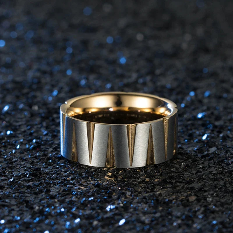 Carbide Titanium Triangle Groove Ring