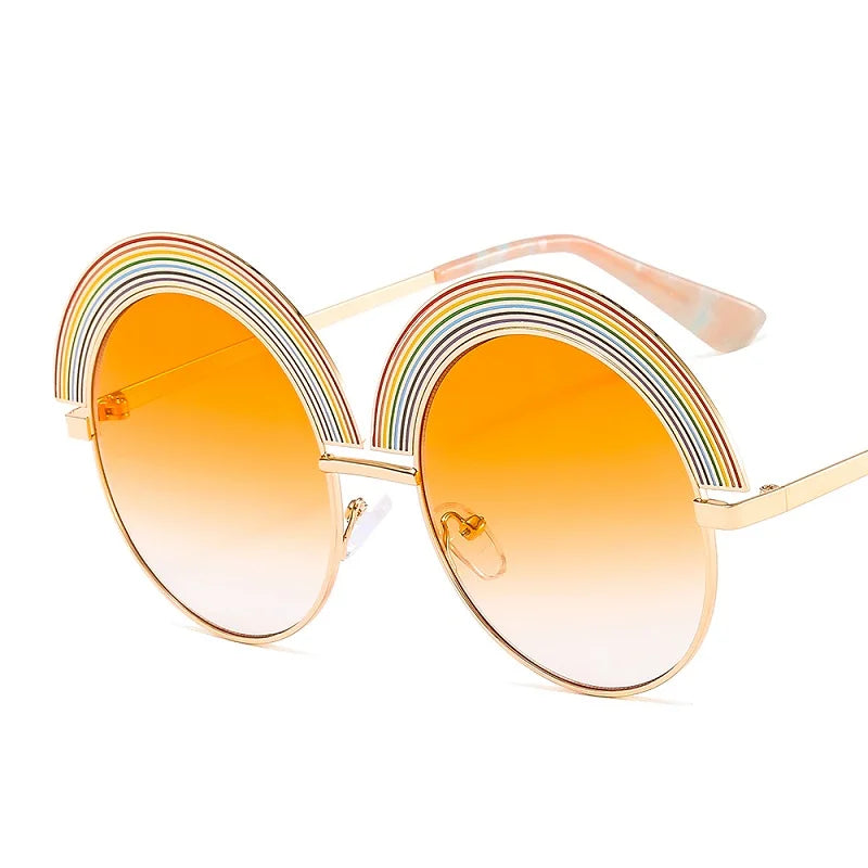 Rainbow Round Sunglasses