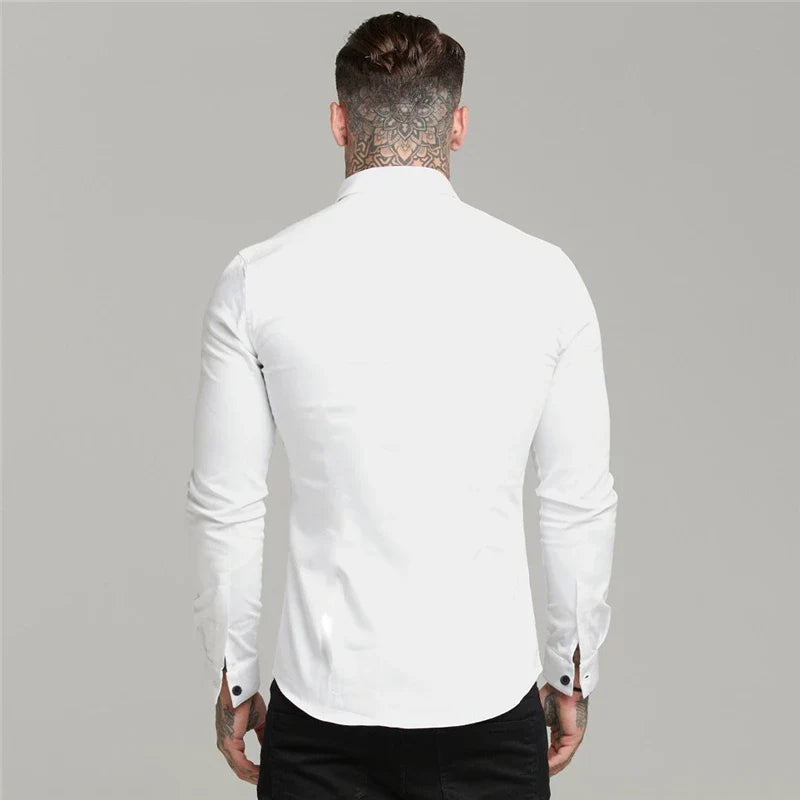 Buff Long Sleeve Tight Shirt