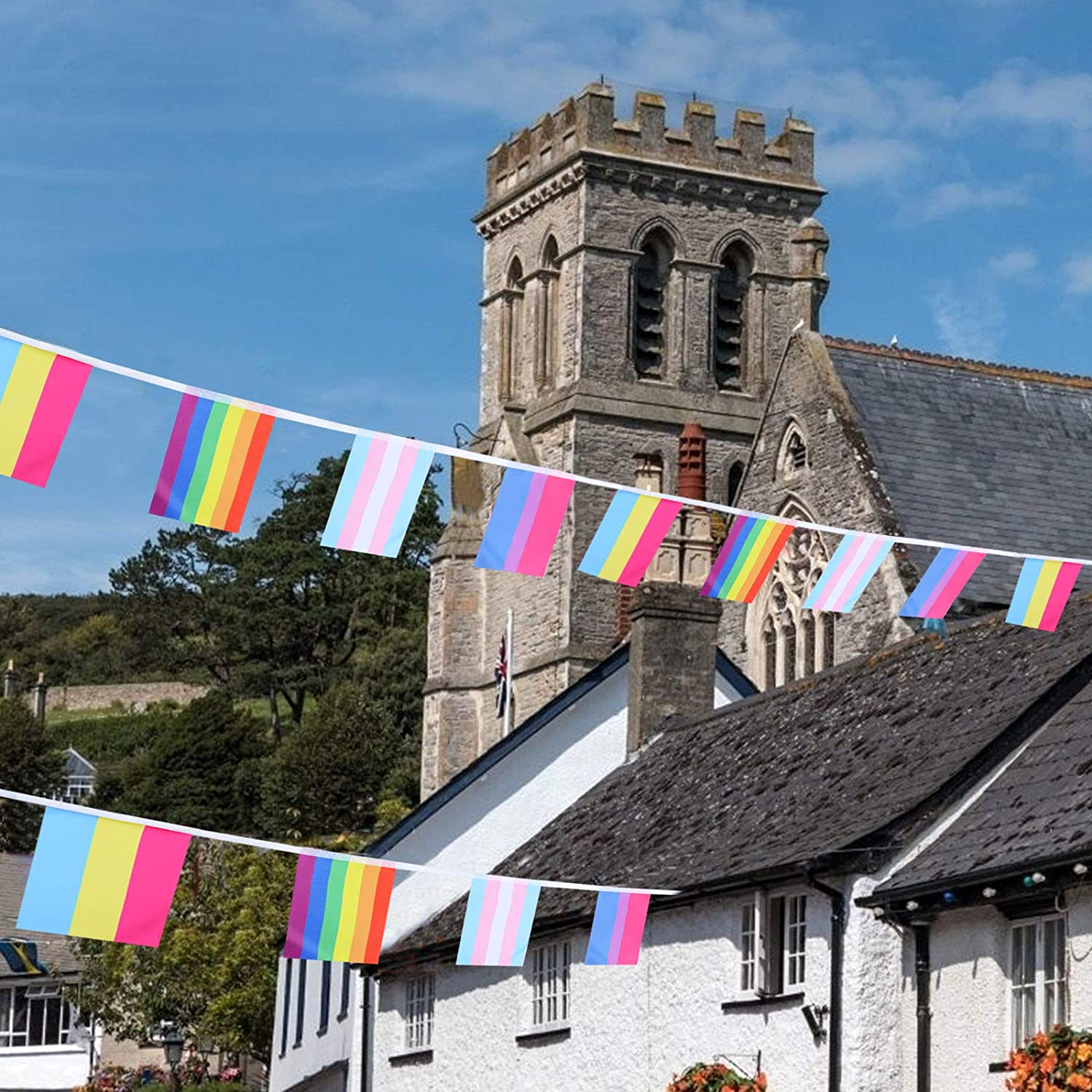 Gay Pride Flag Bunting