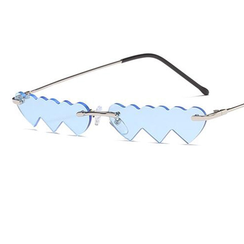 Triple Threat Heart Sunglasses