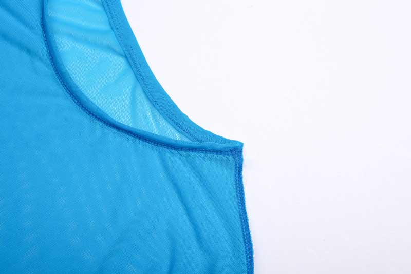 Mesh Transparent Long Sleeve T-Shirt