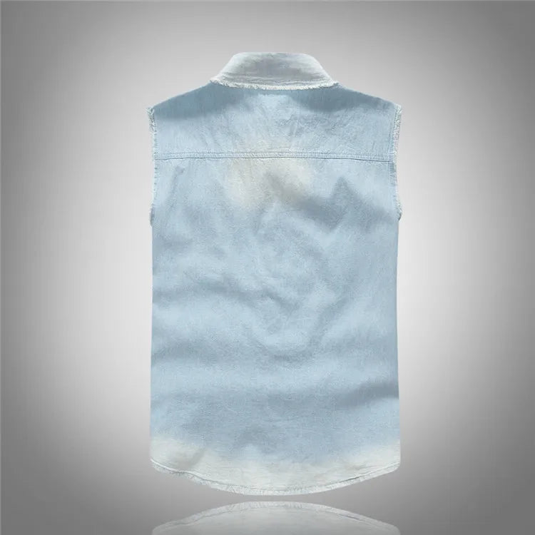 Rebel Hue Denim Vest