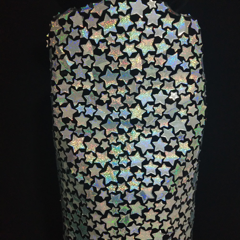 Flamboyant Silver Star Cloak