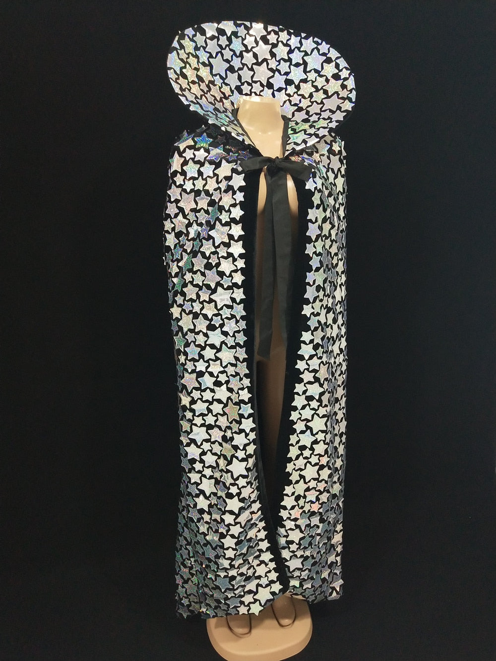 Flamboyant Silver Star Cloak