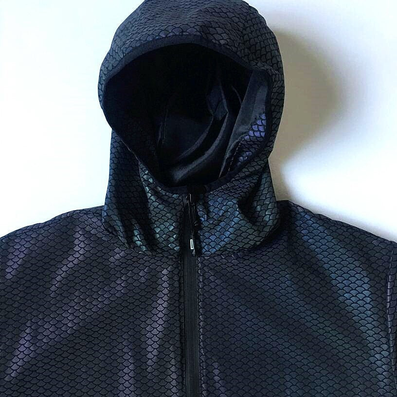 Rave Radiance Reflective Hooded Jacket