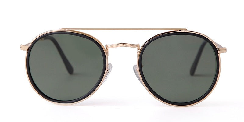 Retro-Resilience Round Sunglasses