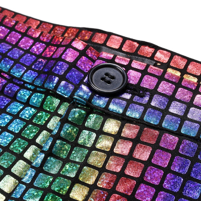 Rave Radiance Rainbow Suit