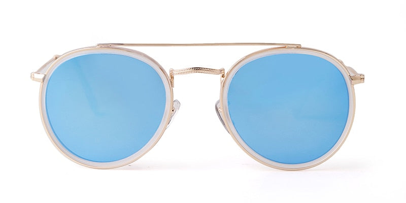 Retro-Resilience Round Sunglasses
