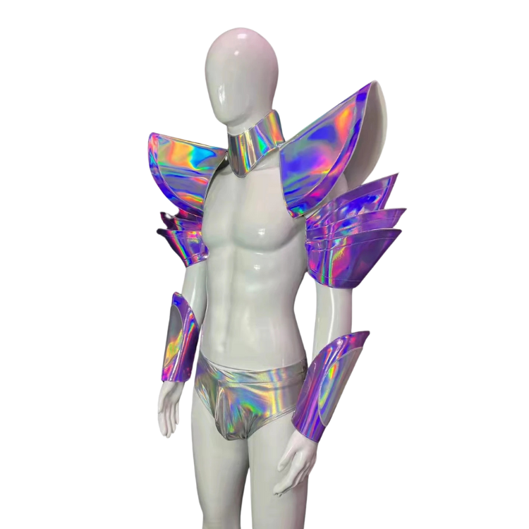 Heaven Sent Nightclub Glow Wings Costume