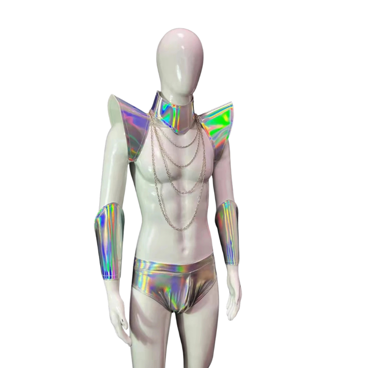 Heaven Sent Nightclub Glow Wings Costume
