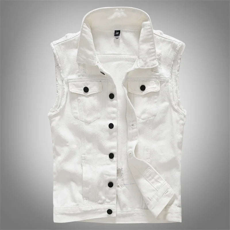Rebel Hue Denim Vest