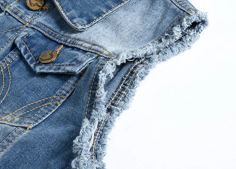 Rebel Hue Denim Vest