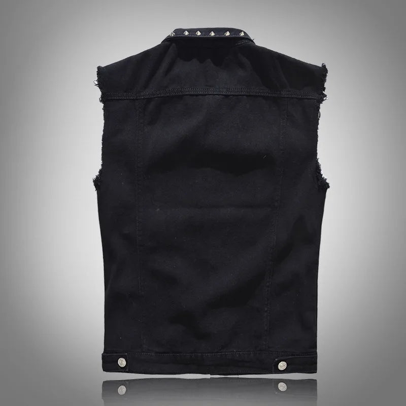 Rebel Hue Denim Vest