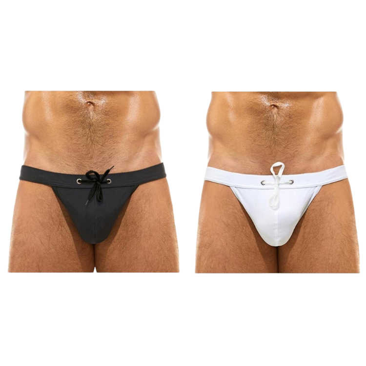 High-Cut Skinny Bikini Briefs For Men