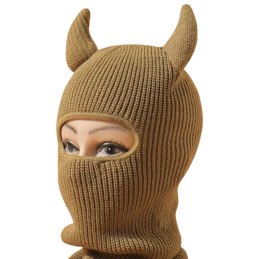 Horny Devil Ski Mask Beanie Balaclava