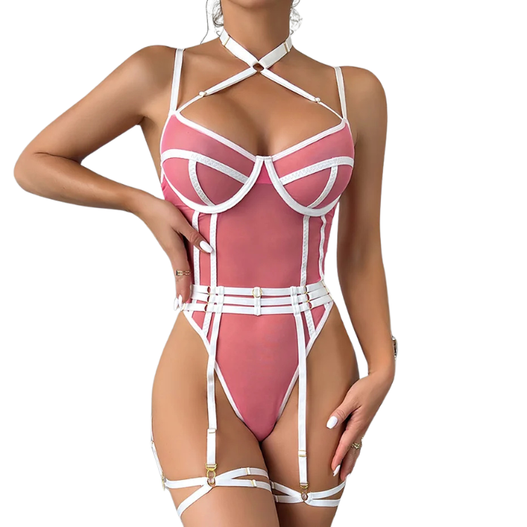 Horny and Bound for Pleasure Lingerie Costume