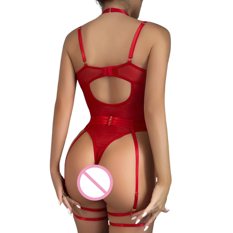 Horny and Bound for Pleasure Lingerie Costume
