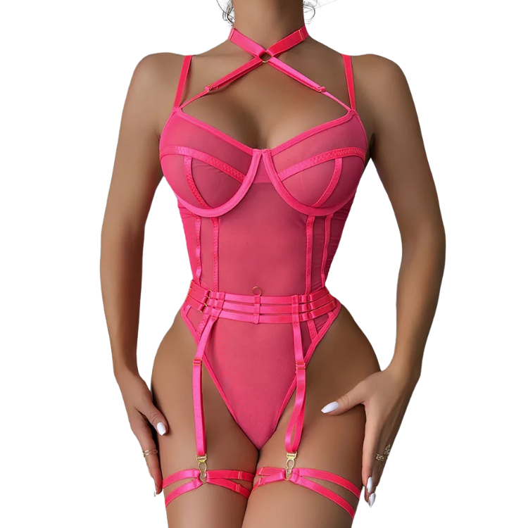 Horny and Bound for Pleasure Lingerie Costume