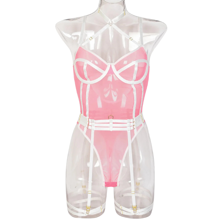 Horny and Bound for Pleasure Lingerie Costume