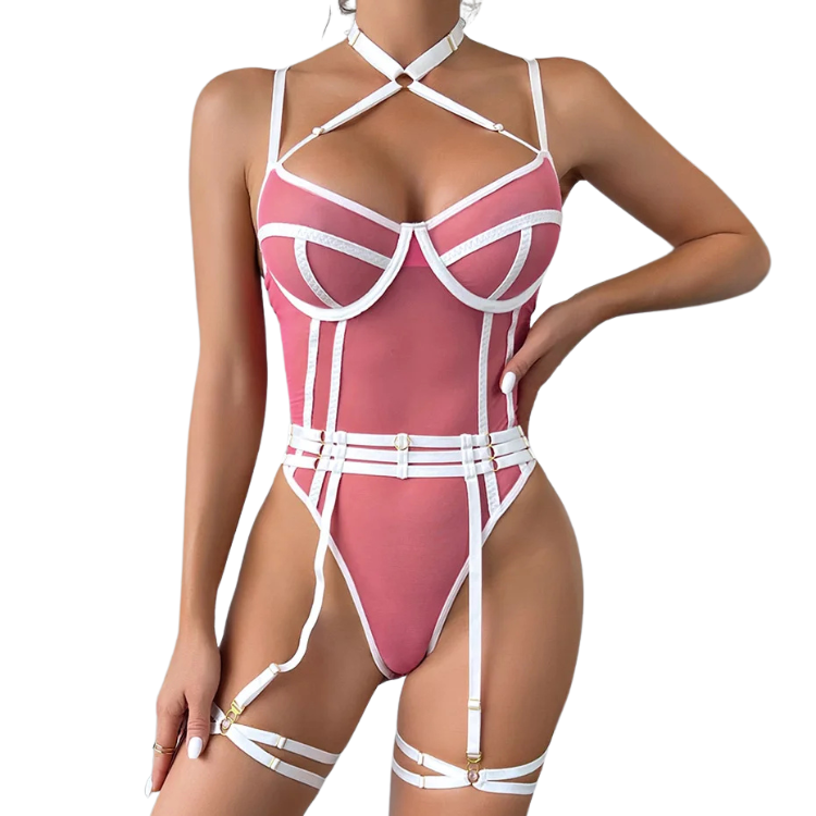 Horny and Bound for Pleasure Lingerie Costume