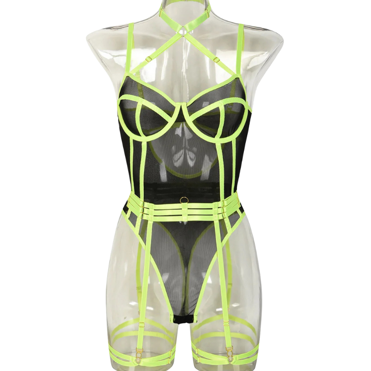 Horny and Bound for Pleasure Lingerie Costume