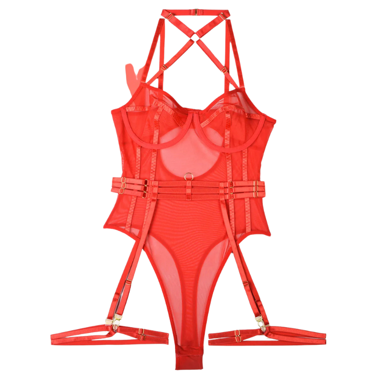Horny and Bound for Pleasure Lingerie Costume