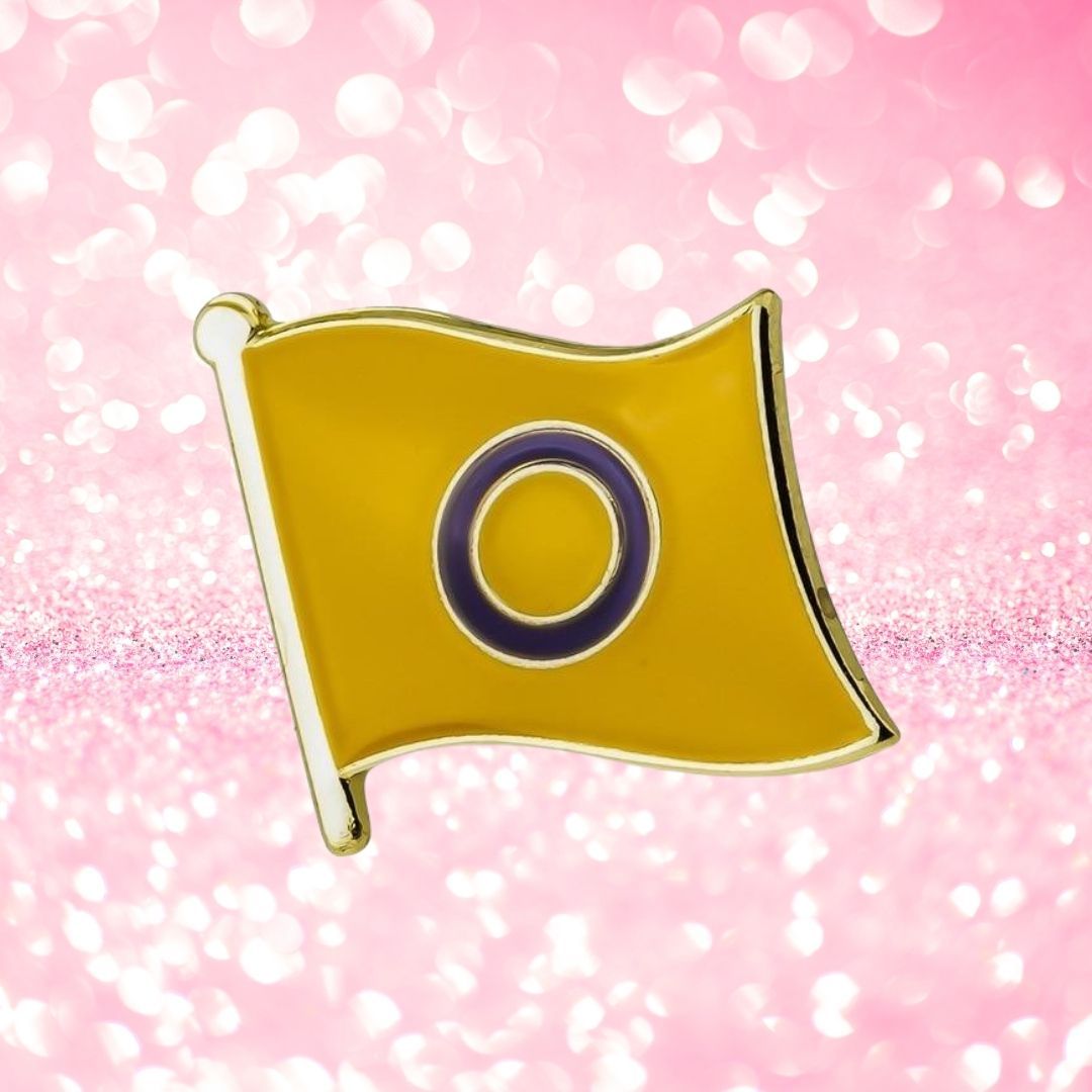 Intersex Pride Enamel Pin