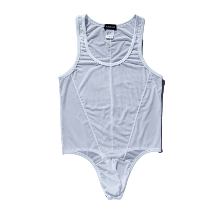 Jockmail Gay Rave See-Through Bodysuit