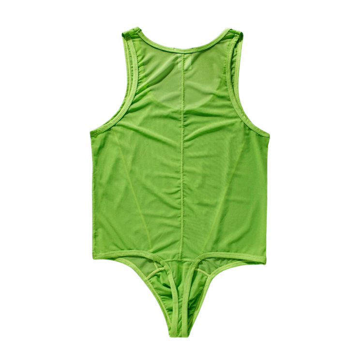Jockmail Gay Rave See-Through Bodysuit