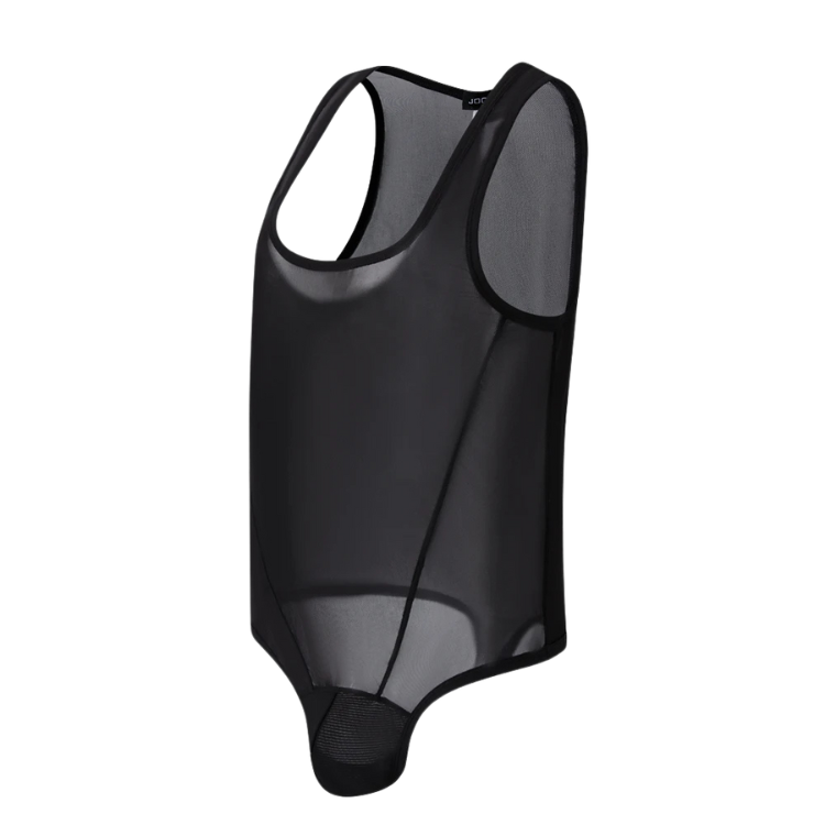 Jockmail Gay Rave See-Through Bodysuit