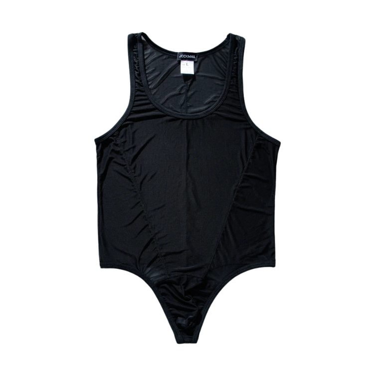 Jockmail Gay Rave See-Through Bodysuit