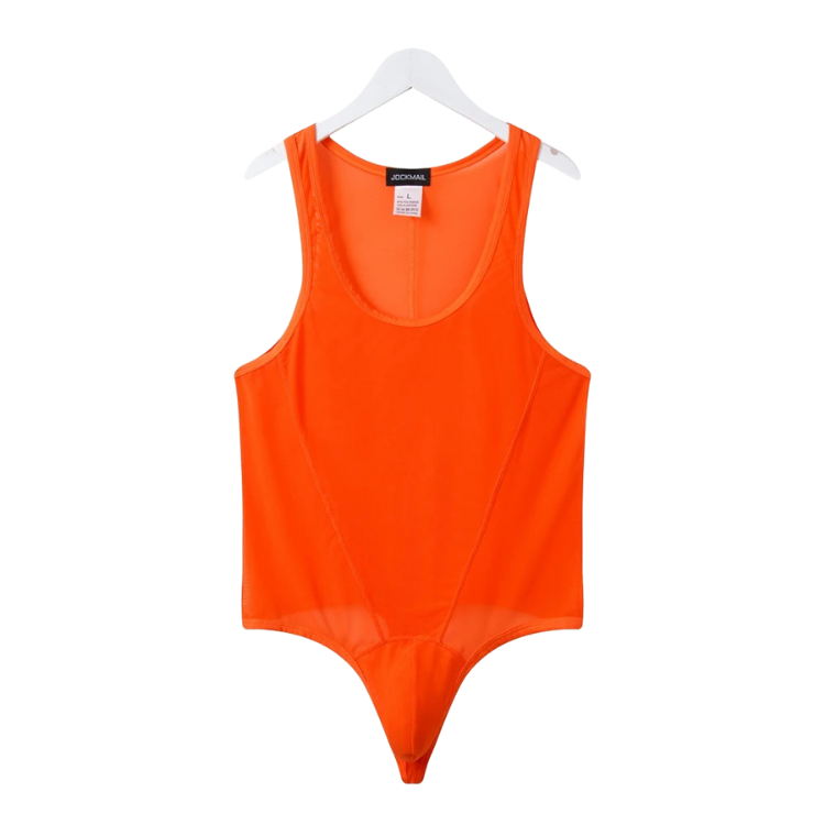 Jockmail Gay Rave See-Through Bodysuit