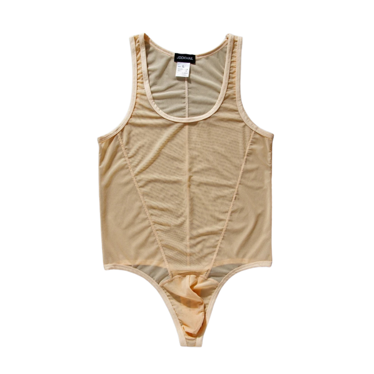 Jockmail Gay Rave See-Through Bodysuit
