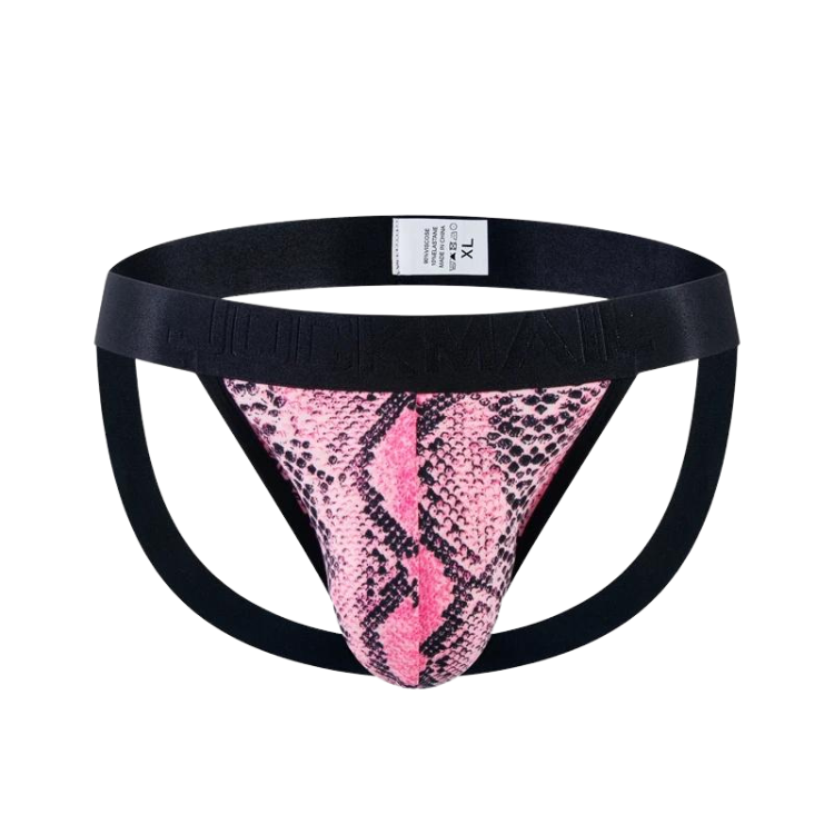 Jockmail Leopard Sizzle Thong