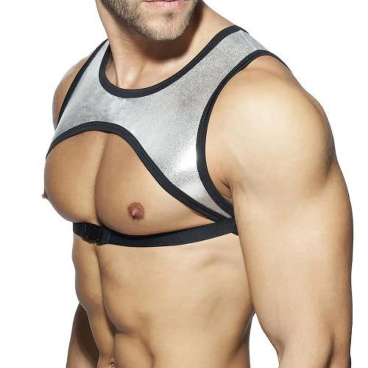 Jockmail Neoprene Shaping Tight Vest Top