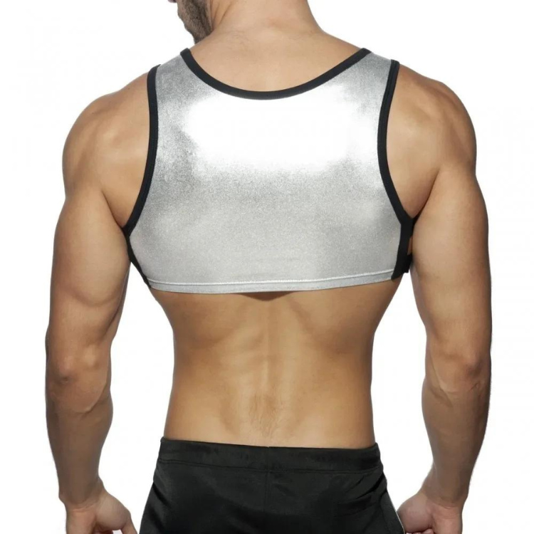 Jockmail Neoprene Shaping Tight Vest Top