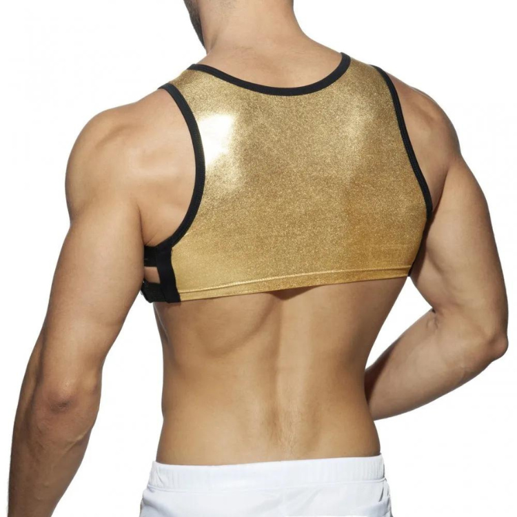 Jockmail Neoprene Shaping Tight Vest Top