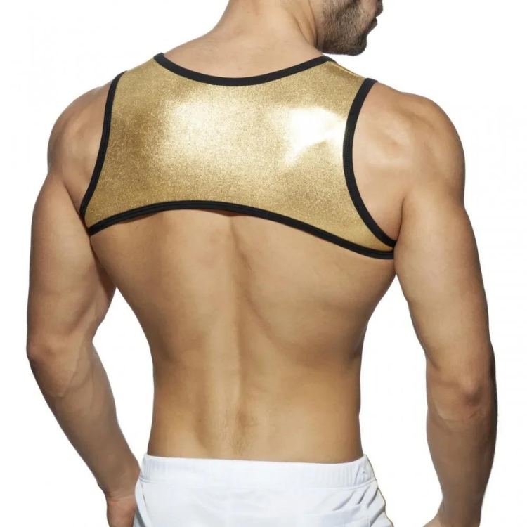 Jockmail Neoprene Shaping Tight Vest Top