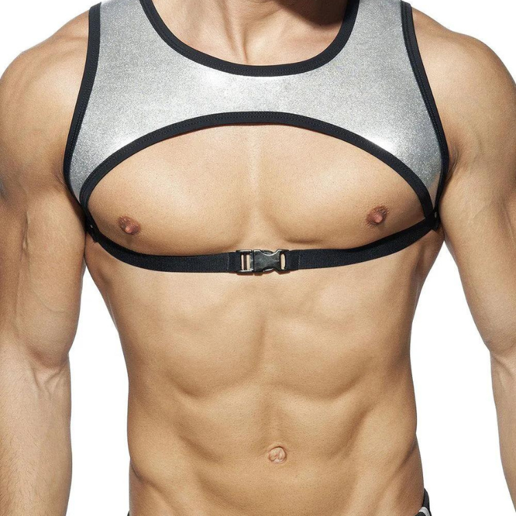Jockmail Neoprene Shaping Tight Vest Top