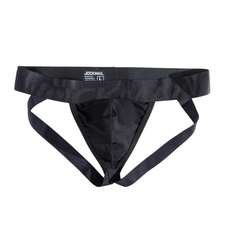 Jockmail Glitter Kiss Ice-Silk Jockstrap