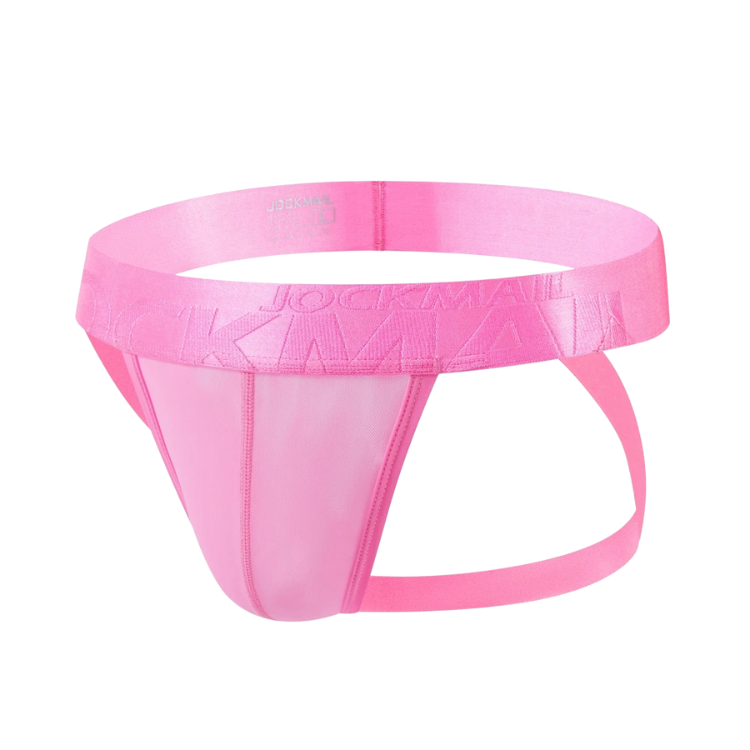 Jockmail Glitter Kiss Ice-Silk Jockstrap
