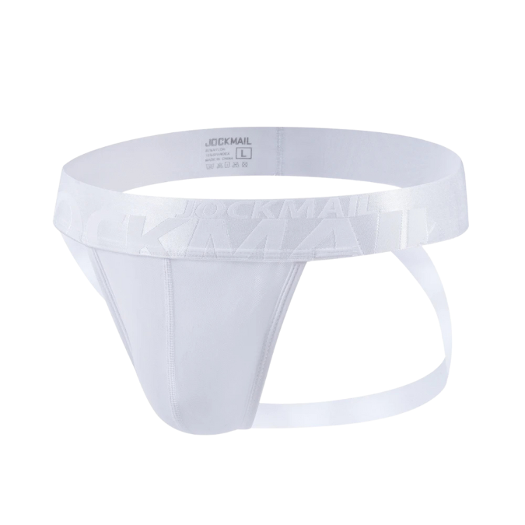 Jockmail Glitter Kiss Ice-Silk Jockstrap