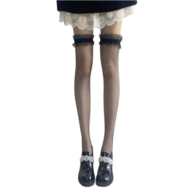 Kawaii Knee High Stockings With Bows