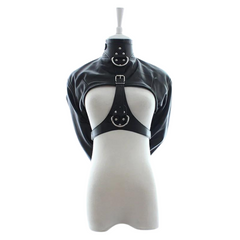 Kink Leather Bondage Restrain Jacket