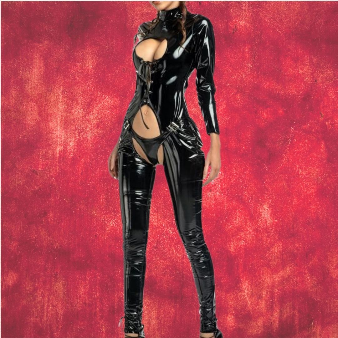 Kinky Open Crotch Bodysuit
