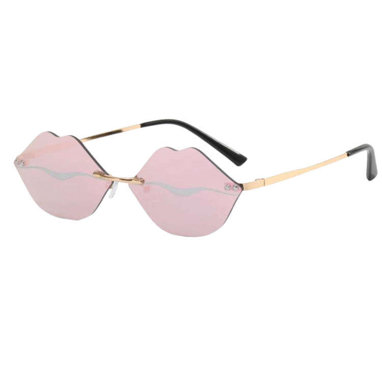 Kiss Kiss Rimless Sunglasses