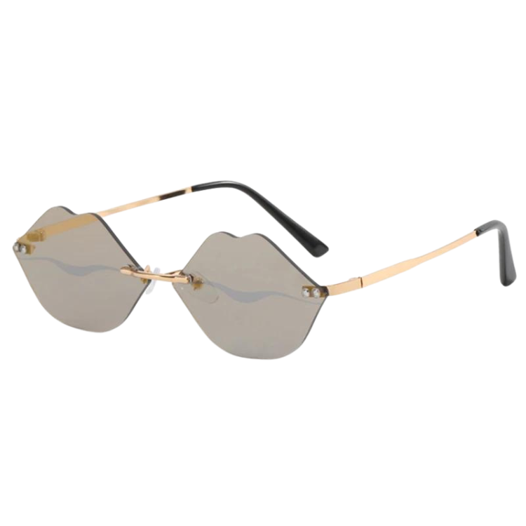 Kiss Kiss Rimless Sunglasses