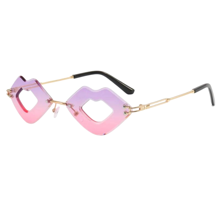 Kiss Kiss Rimless Sunglasses