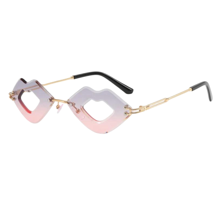 Kiss Kiss Rimless Sunglasses